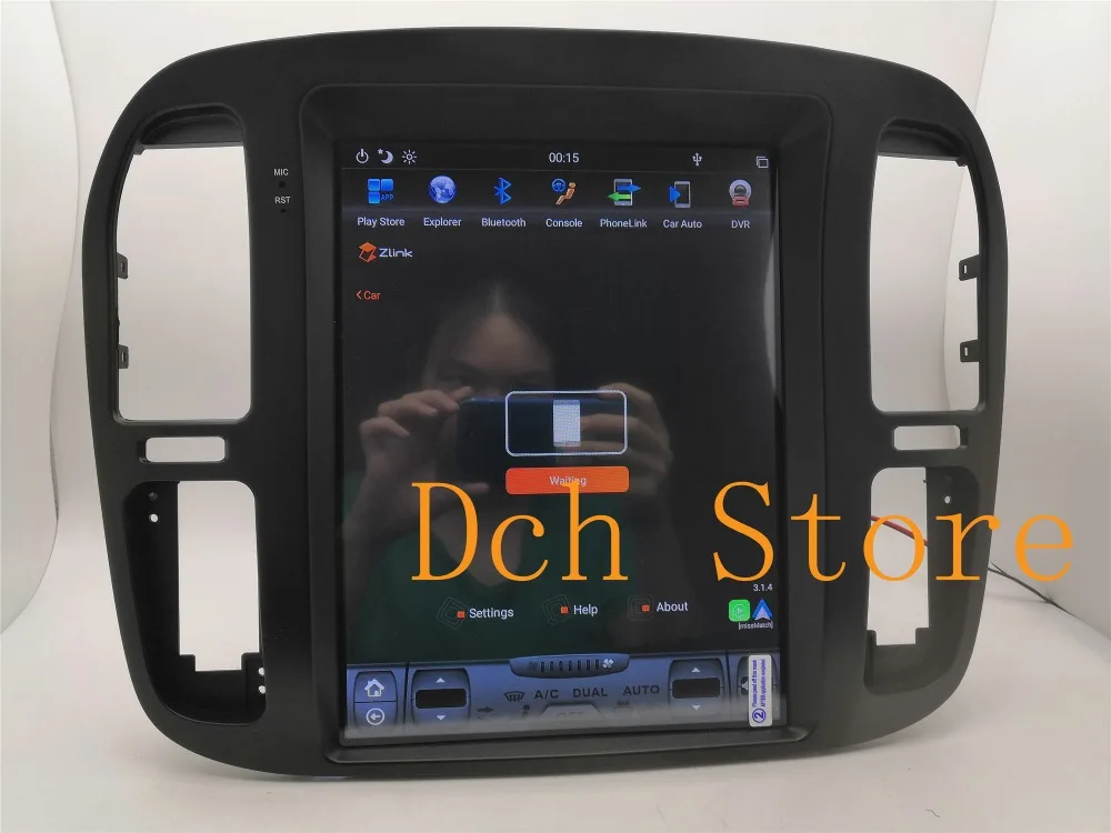 12,1 ''tesla стиль Android 8,1 автомобильный dvd-плеер gps навигация для TOYOTA LAND CRUISER LC100 1999-2002 радио Lexus lx470 PX6 ips