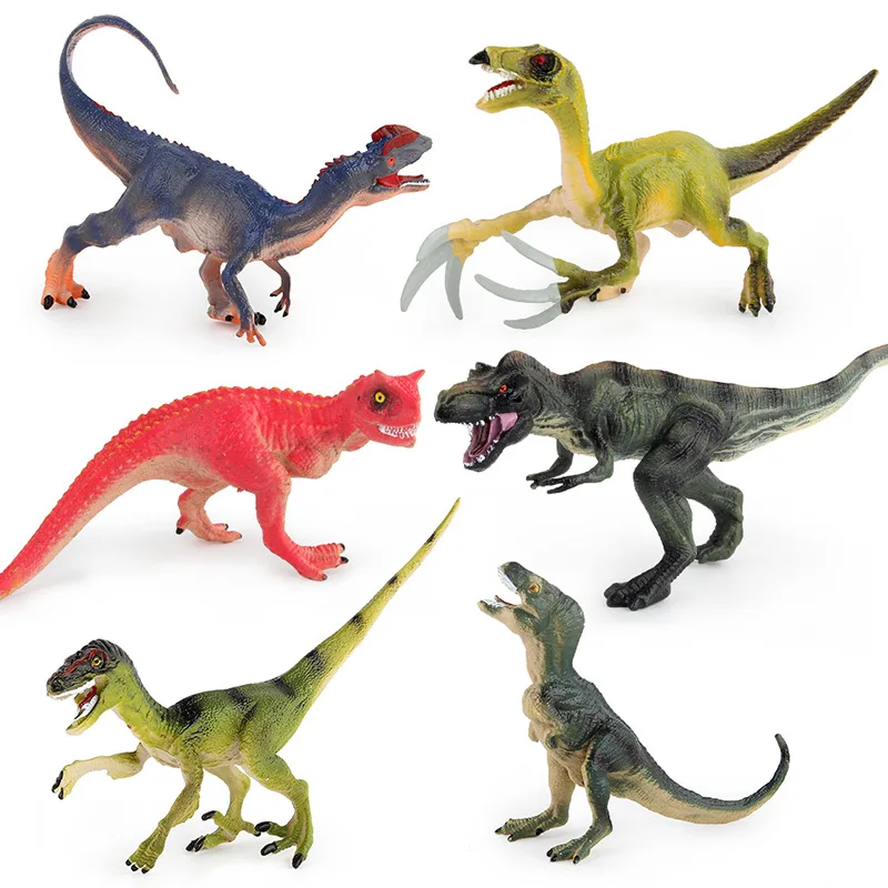 

Therizinosaurus Carnotaurus Dilophosaurus Dinosaur World Action Figure Model Collection Doll Kids Gift