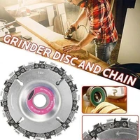 102125mm inches wood carving disc chain grinder carving for use with 4 5angle grinders carving tool wooking tool carving disc