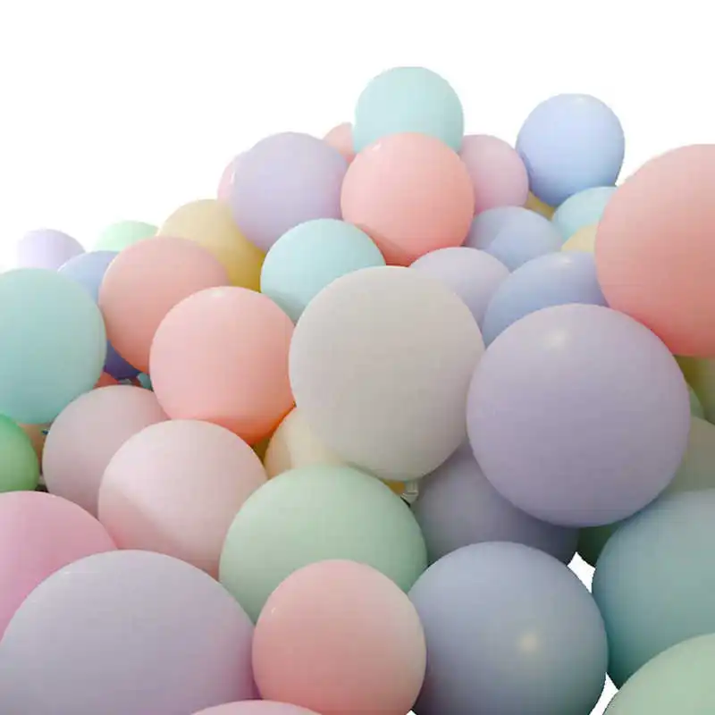 

Wedding Party Macaron Balloons 5inch Decoration Latex Birthday Shower Baby