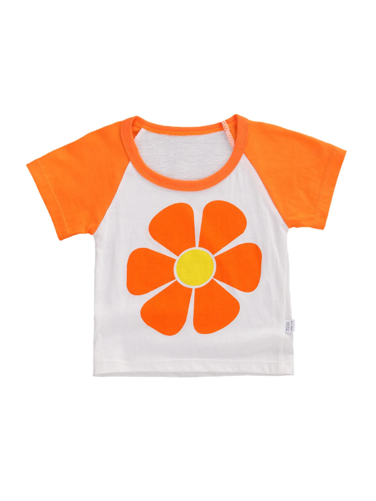 От 6 месяцев до 4 лет футболка для маленьких мальчиков и девочек Летняя