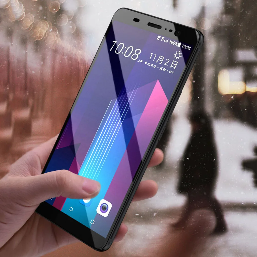 Защитное стекло закаленное для Htc U11 U12 U 11 12 10 Plus Lifestyle HTV33 Dual Sim | Мобильные телефоны
