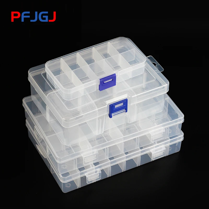 Прозрачная пластиковая коробка Peng Fa съемная классификация отделочных деталей