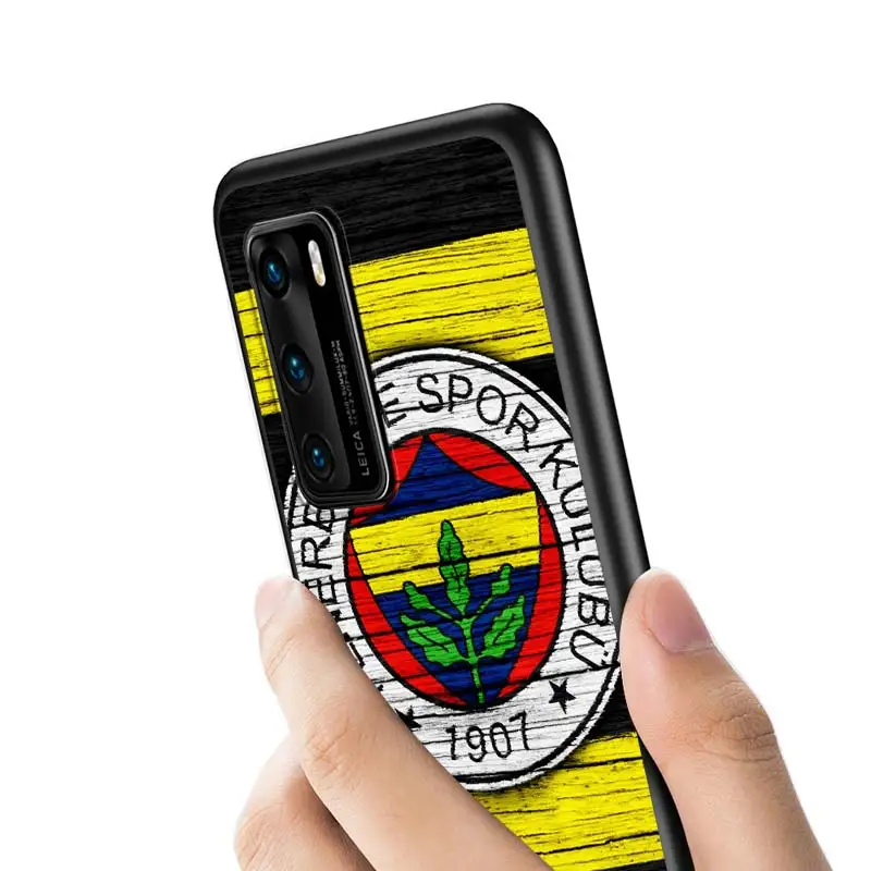 

Hot Turkey Fenerbahce Football Style for Huawei P40 P30 P20 Pro P10 P9 P8 Lite E Pro P Smart Z Plus 2020 2019 Phone Case