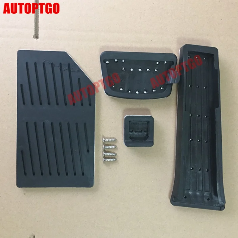 Алюминий + резиновые автомобильные подставка для ног чехол педали газа тормоза