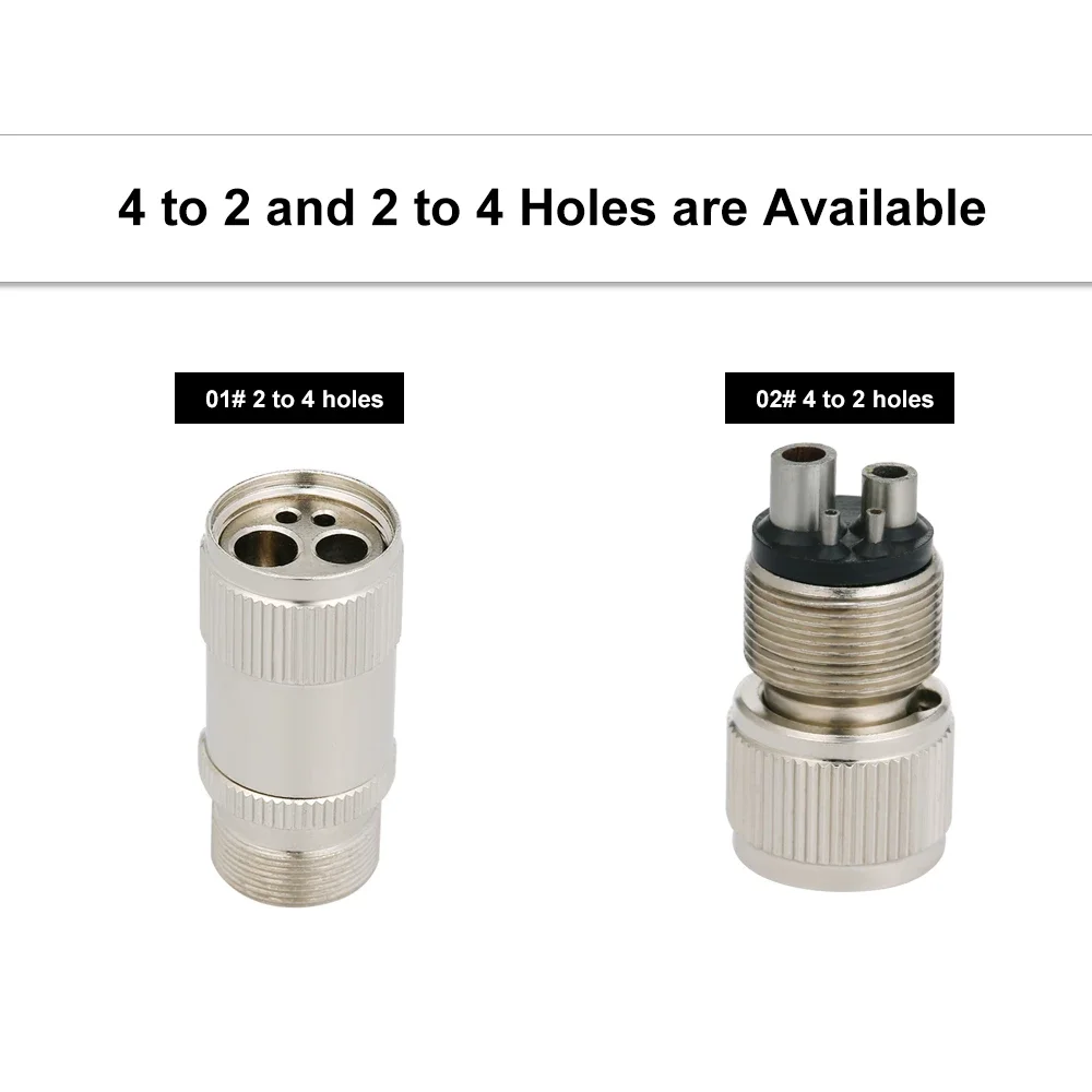 2 шт./компл. стоматологический высокой Скорость наконечник турбины переходник с