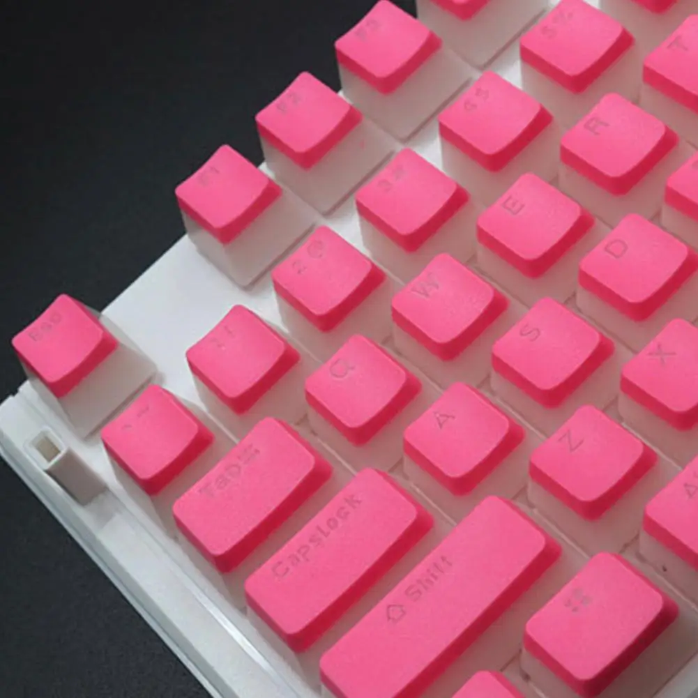 Клавиатура PBT OEM108 механическая двухцветная клавиатура с молочной кожей