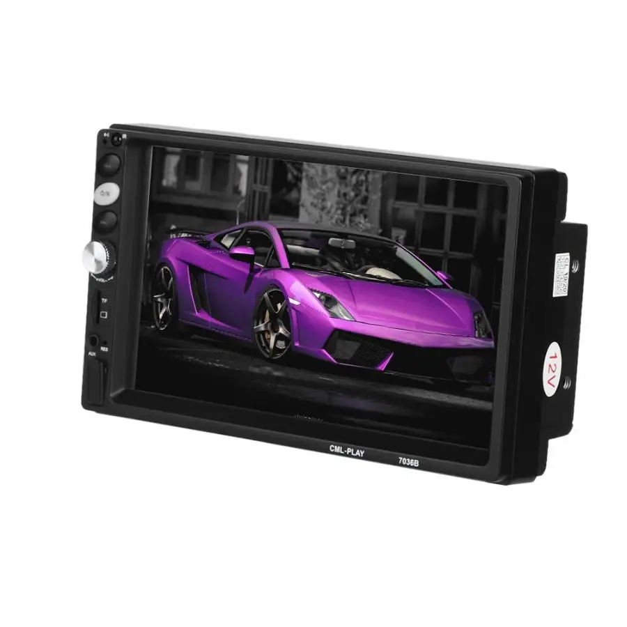 Автомобильный Mp5 плеер 7in автомобильный Радио стерео двойной 2Din HD Bluetooth телефон подключение MP5 плеер для Android аксессуары automovil