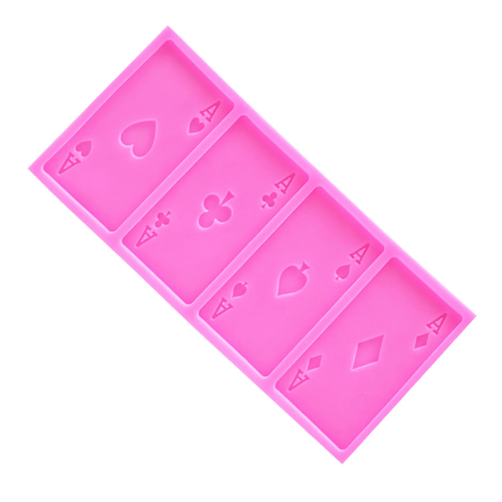 

Silicone Mould Fondant Mould Silicone DIY Baking Mold Playing Card Mould Decoration Mold Decor Playing Card Baking Chocolate