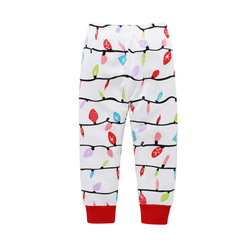 Одинаковая хлопковая одежда для всей семьи комбинезон младенцев футболка с