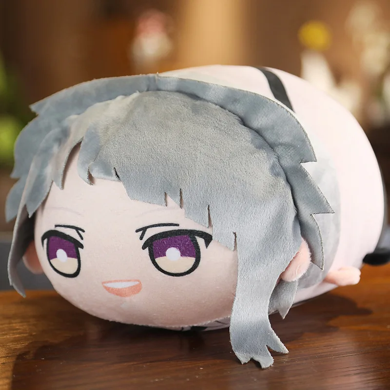 

Anime Bungo Stray Dogs Plush Toy Nakajima Atsushi Dazai Osamu Cosplay Soft Edogawa Rampo Fukuzawa Yukichi Stuffed Doll Cute Gift
