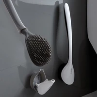 new soft toilet brush for bath long handle cleaning brush household floor cleaning tools for toilet bathroom accessories