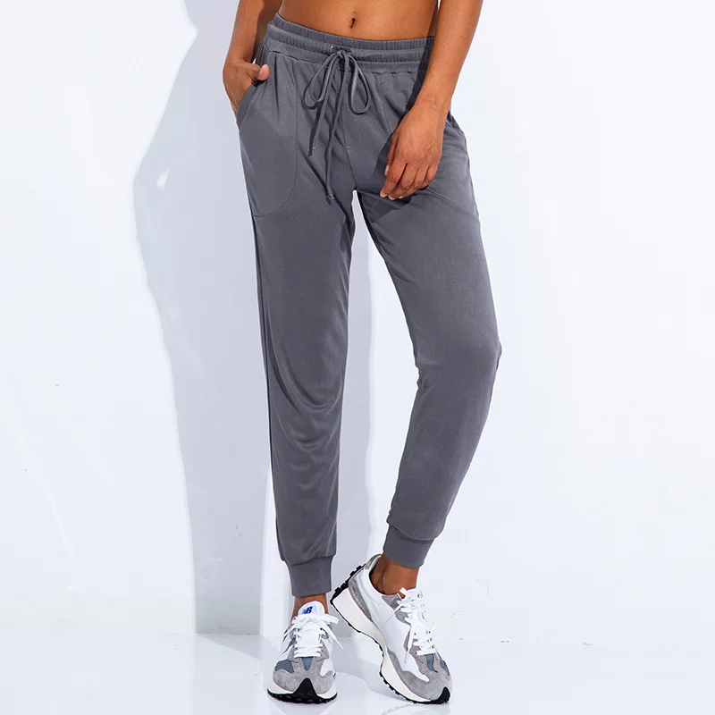 

R&W Loose Trousers Healthy HIIT High Waist Women Keep Fit Fitness Sports Pants Workout Outdoor Training Pant Joggers Yoga Gary