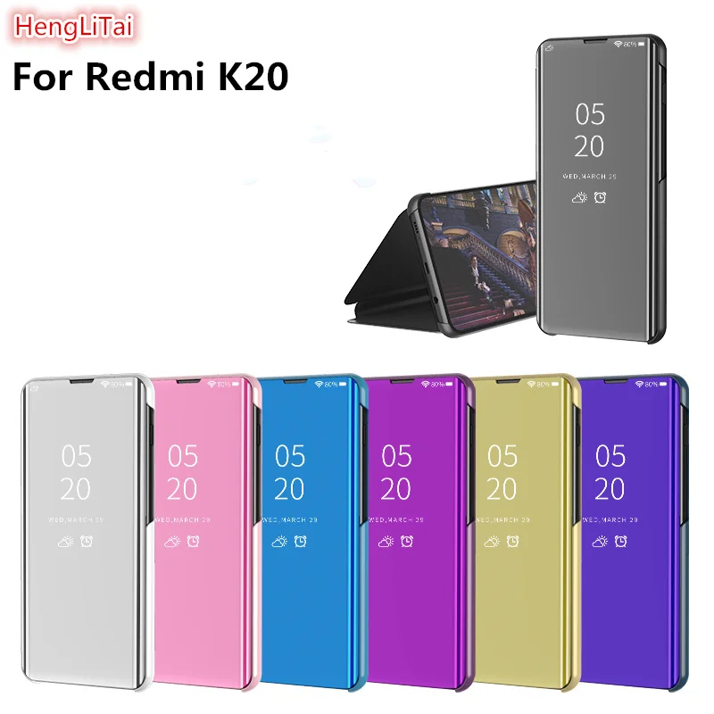 Металлический зеркальный чехол с металлическим покрытием для Xiaomi Redmi Note8pro K20 7 7A 6A