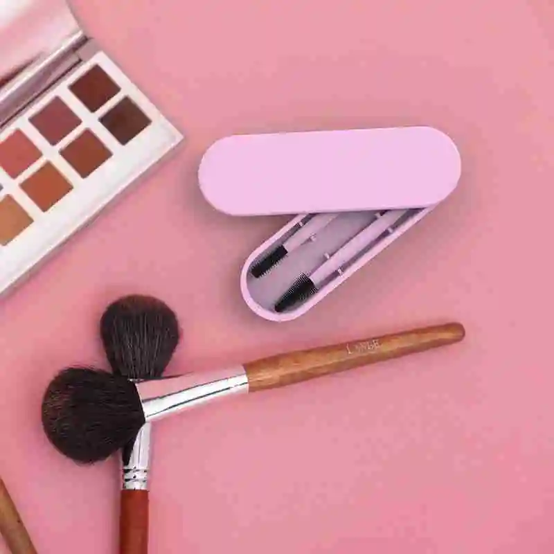 

1 Set Eyelash Brush Portable Eyelash Comb Eyelash Extension Wands Cosmetic Tool Mini Brush Mascara Brow R1Q2