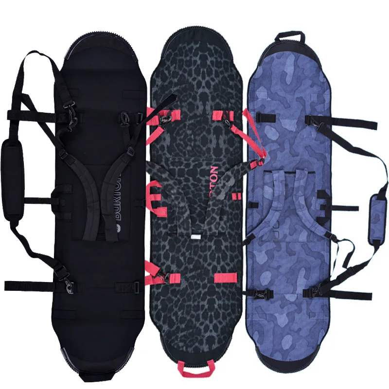 

Ski Bag Veneer Protective Cover Waterproof Ski Board Bag Double Straps Snowboard Bag Dumpling Wrapper Veneer Board Bag