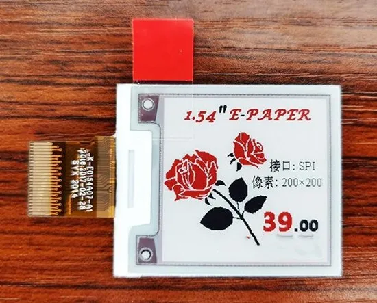 1 54 дюймовый 24PIN SPI черный белый красный Женский экран для отображения электронной
