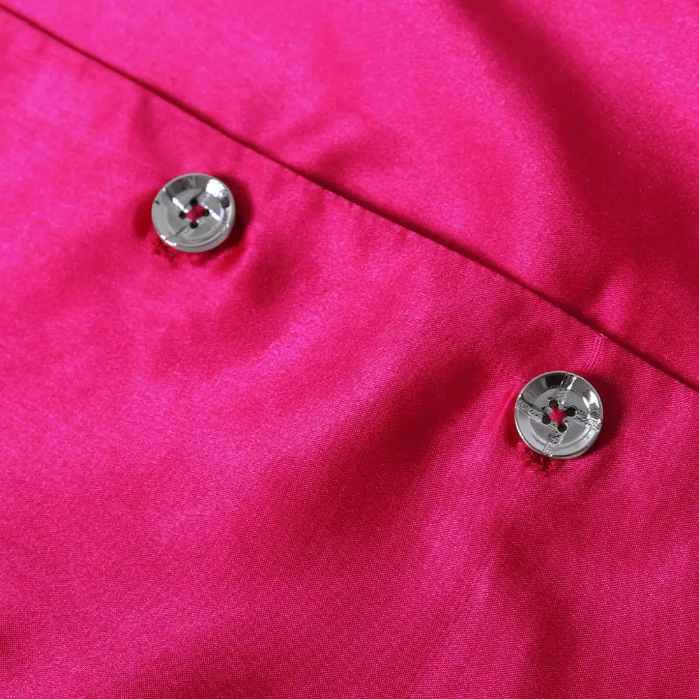 Женский флуоресцентный Блейзер элегантное осеннее платье с длинным рукавом