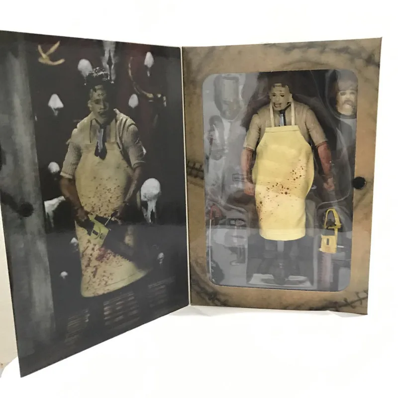 Фигурка NECA на 40 ю годовщину потрясающее кожаное лицо классический ужас из фильма