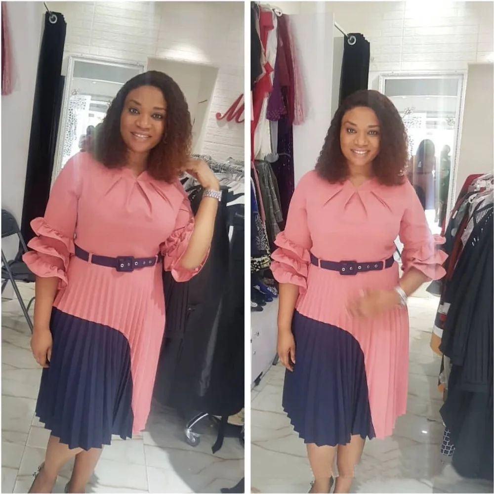 4 размера 2020 африканские платья для женщин вышивка Африканский принт макси