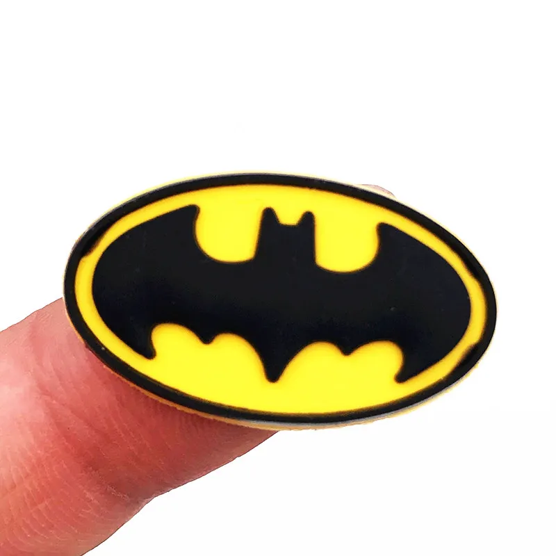 1 шт. Мститель герой Человек-паук Капитан Америка летучая мышь ПВХ плоская задняя