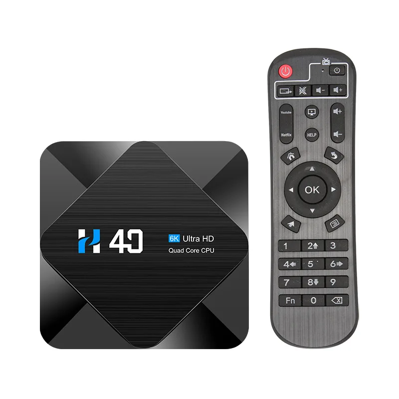 

Android TV Box Android 10 4GB 64GB 32GB selling popular network set top box H40 h616 Android 10 6K HD network player TV box