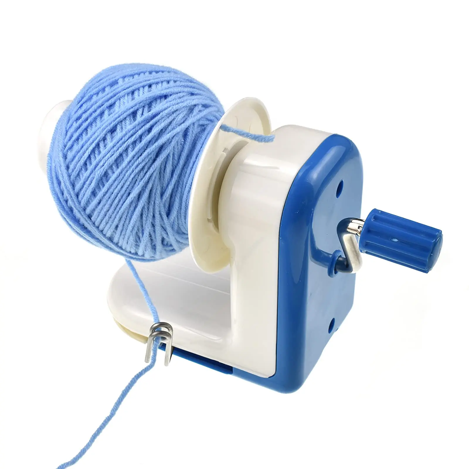 

1 PCS Yarn Ball Winder Cakes String Set for Crochet Knitting Project-Hand-Operated Winding Machine Household Manual