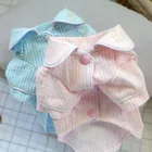 Пижама для собак и кошек для мальчиков и девочек, удобные шелковые костюмы розового и синего цвета с изображением льда для любителей вечевечерние, щенков, животных, пальто для мопса XS XXL, рубашки