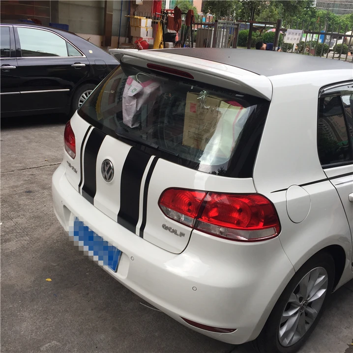 Спойлер для VW Golf задний спойлер из АБС пластика Volkswagen 6 2010 2013|rear spoiler|car rear wingrear wing |