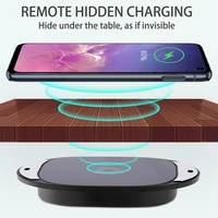 qi invisible true wireless charger long distance 25mm wireless charging base for s20 11 phone accessories t7p0