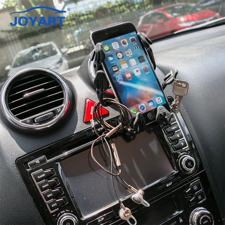 Автомобильный держатель телефона на вентиляции новый силиконовый гибкий