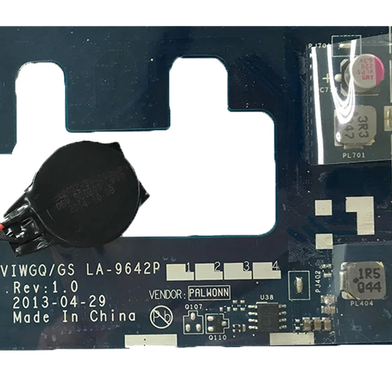 LA 9642P G510 материнская плата HM86 для For Lenovo ноутбука VIWGQ/GS протестированная