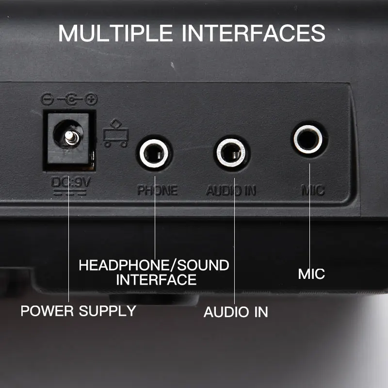 Электронное фортепиано 61 клавиша музыкальный синтезирующий контроллер
