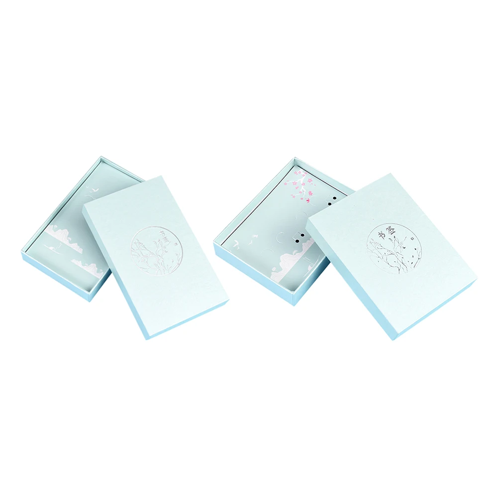 Bookmark Storage Box Holder Container Print Paper Present Case for Gift Packing School Office Supply Teacher |