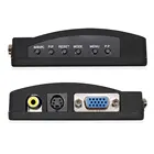 ТВ AV RCA в NTSC PAL VGA адаптер сигнала преобразователь видео переключатель композитный для компьютера ноутбука ПК HD видео конвертер