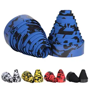 Лента для ручки велосипеда, 2 шт., Нескользящая лента для руля, для езды на велосипеде, амортизирующий ремень, пробковая обмотка TSLM2