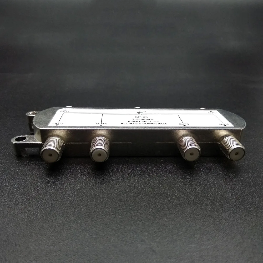 2017 Горячая 6 полосная спутниковая антенна кабель сплиттер тв сигнала