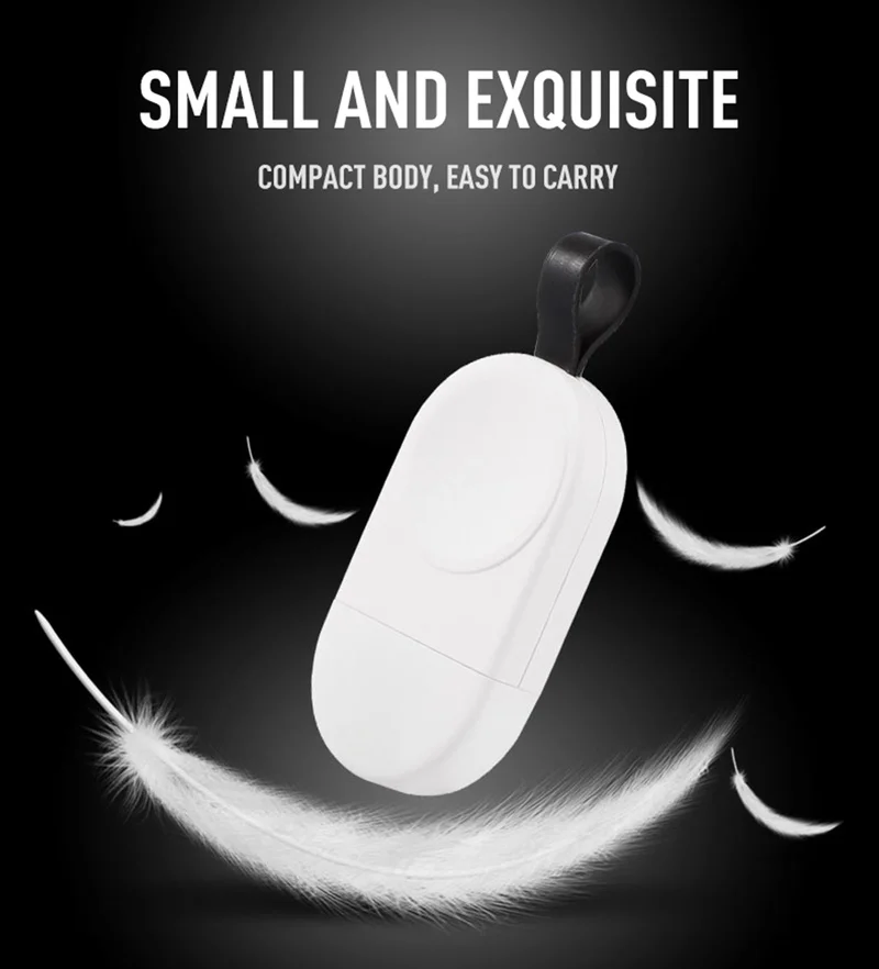 Беспроводное зарядное устройство 2 стиля портативное для Apple Watch серии 3 4 зарядная