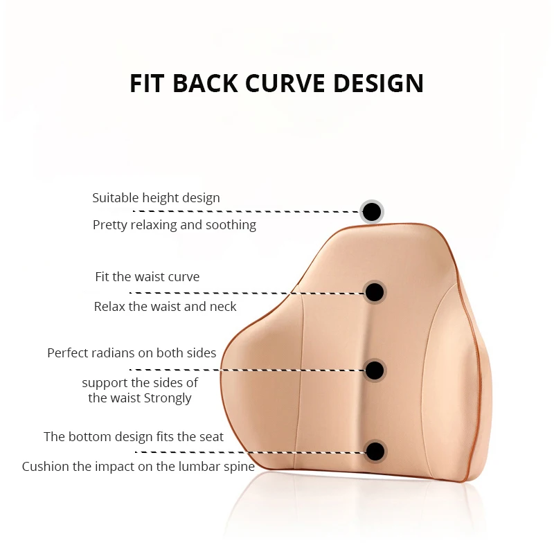 Опора для спины и поясницы облегчения боли в нижней части Корректор осанки
