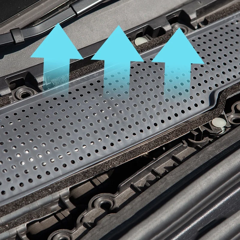 Для Tesla Model 3 2017-2019 аксессуары воздушного фильтра вентиляционное отверстие крышка