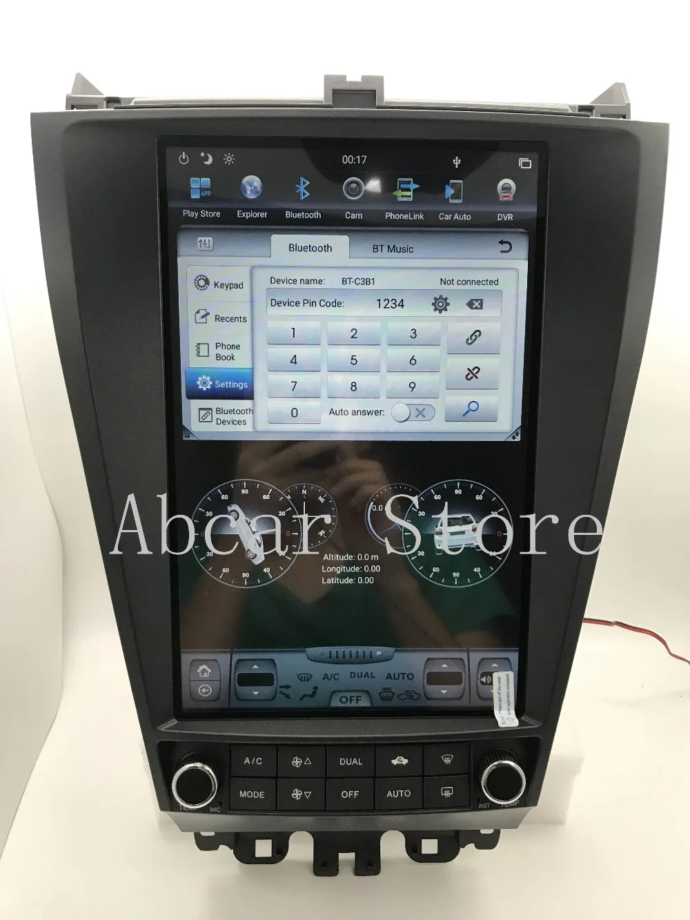 12,1 ''Tesla стиль Android 8,1 автомобильный dvd-плеер gps навигация для HONDA ACCORD 7 семь 2003-2007 стерео радио PX6 HDMI авто ips