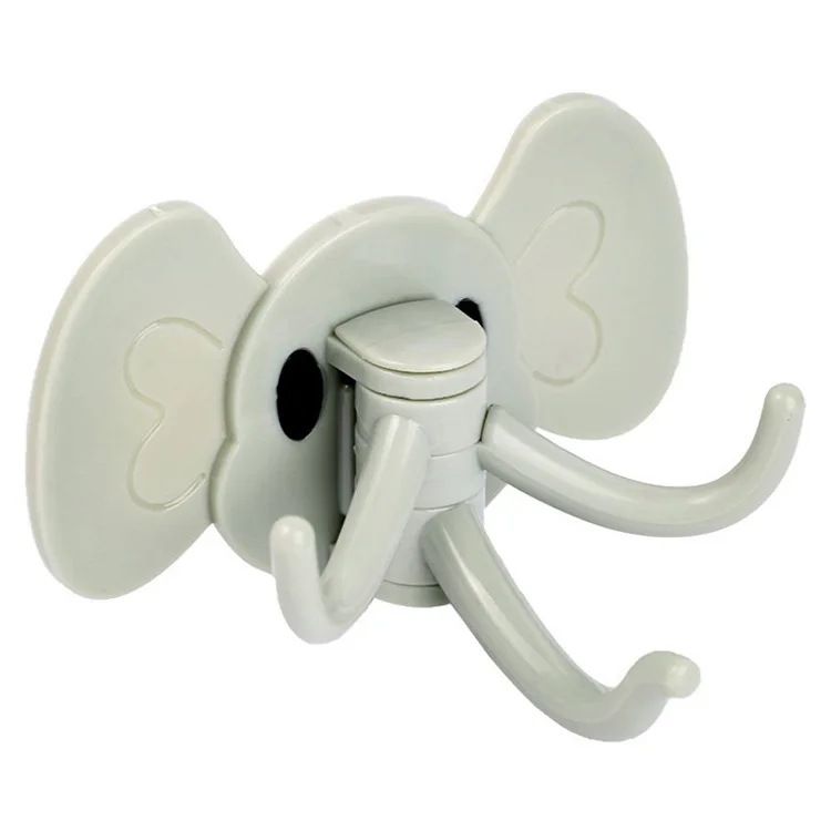 Многофункциональный слон самоклеющиеся крюк дверь кухни ванной не гвоздь