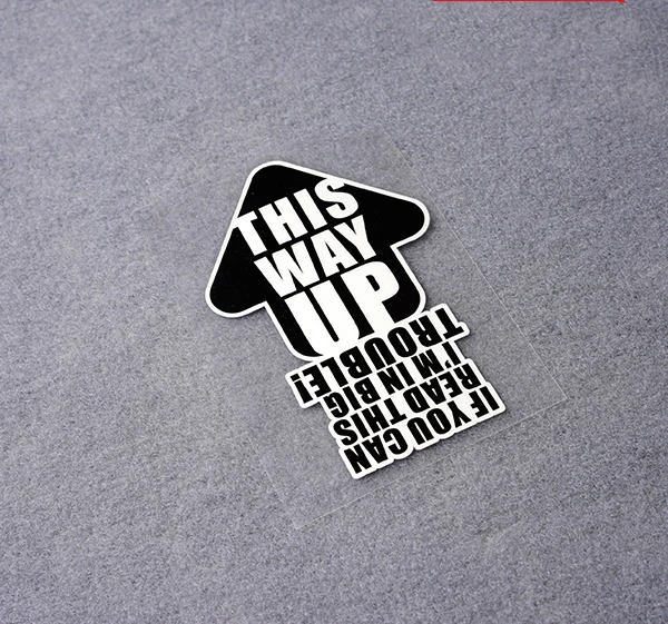 

Данный способ вверх Предупреждение проблемы стайлинга автомобилей виниловые наклейки, что обеспечивает безопасность вождения авто окна х...