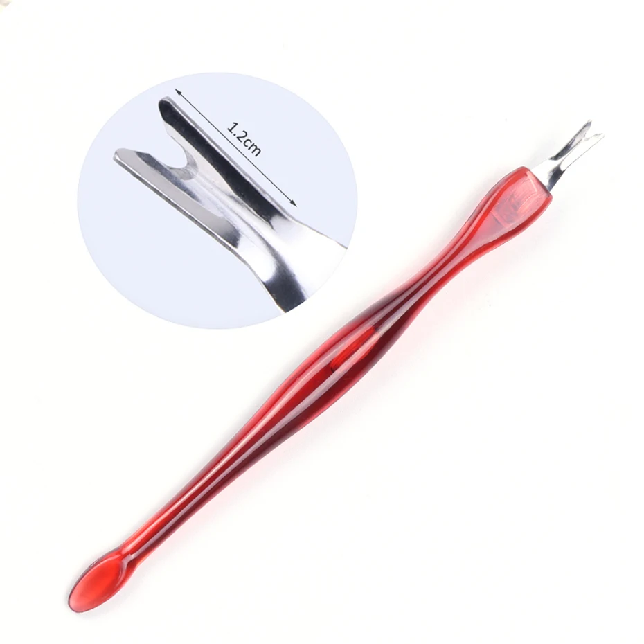 3 шт. маникюрный набор 2 способа кутикулы толкатель кусачки для ногтей Ножницы