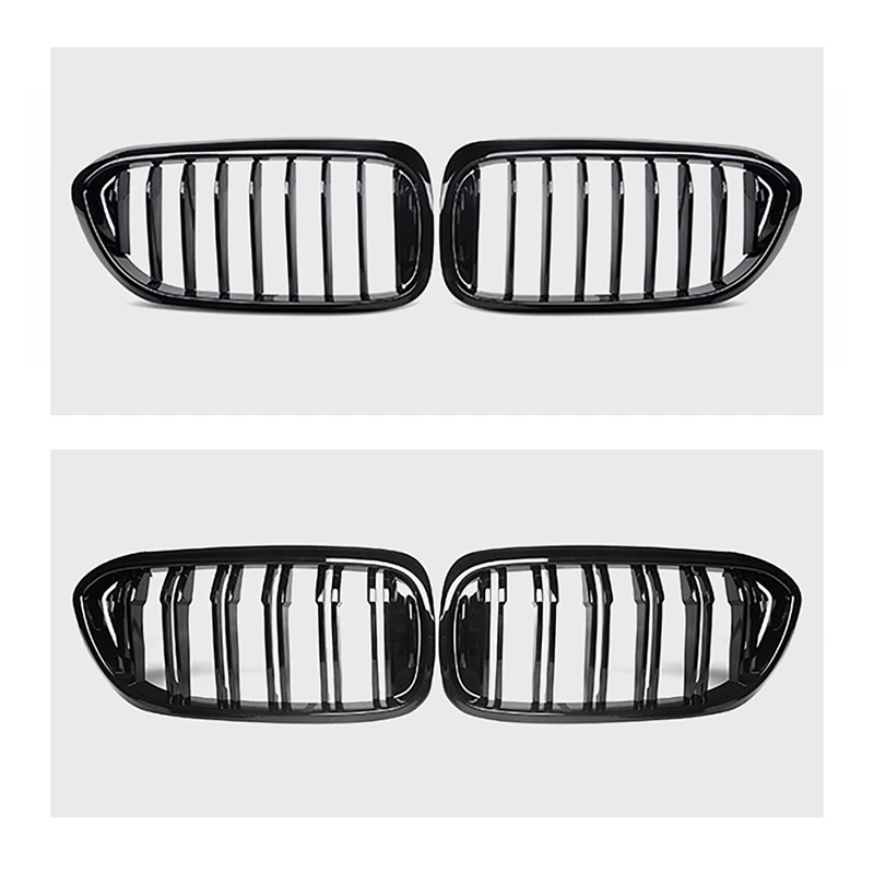 

Глянцевая черная передняя решетка, Спортивная решетка для капота для BMW 5 серии G30 G38 520 530 17-19