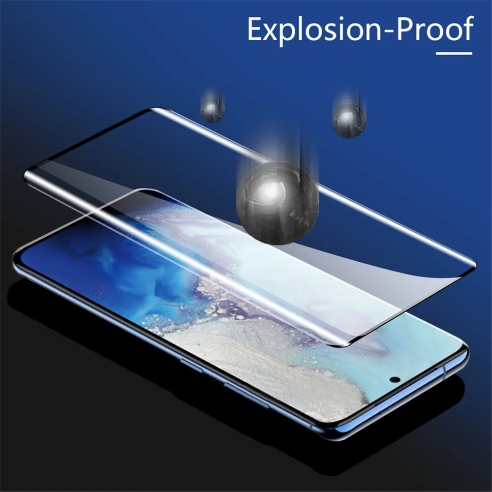 Закаленное стекло 2 в 1 для Samsung Galaxy S20 ultra S10 защита объектива камеры защитное на Plus