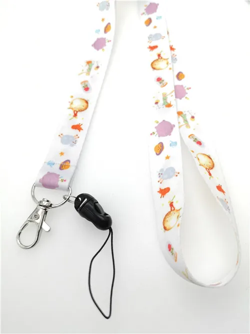 Новый мультфильм 1 шт. Маленький принц милый ключ бейдж со шнурком ID Держатели