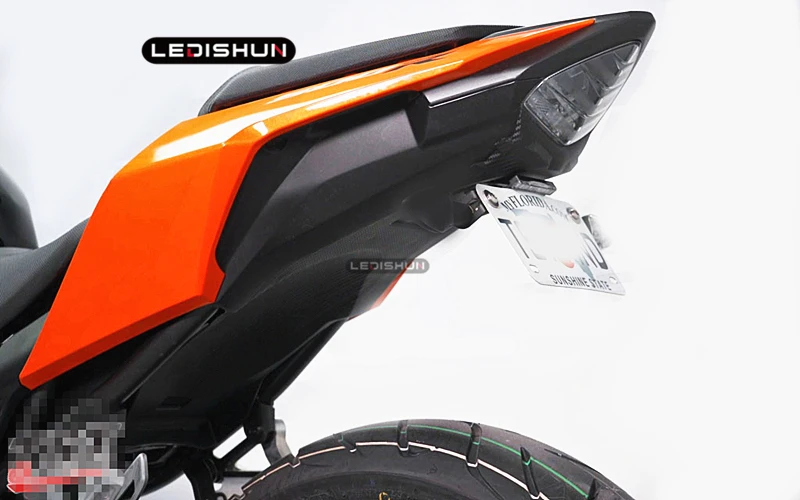 Держатель номерного знака для HONDA CB500F CBR500R CB 500 F CBR 500R 16 17 18 19- мотоцикл ХВОСТ Tidy Fender Eliminator регистрационная пластина