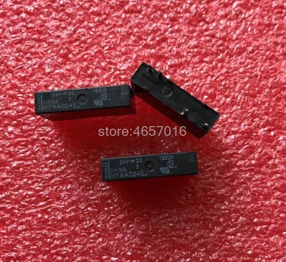 

10pcs/lot MYAA024E Relay PLC 24VDC 4-pin 5A
