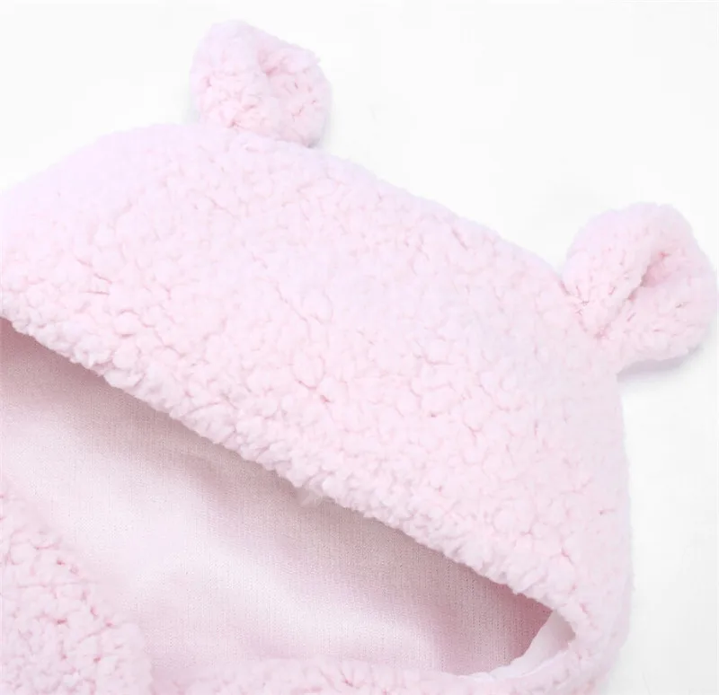 

Infant Baby Boy Girl Sleeping Bag Winter Swaddle Warm Plush Blankets 0-12M